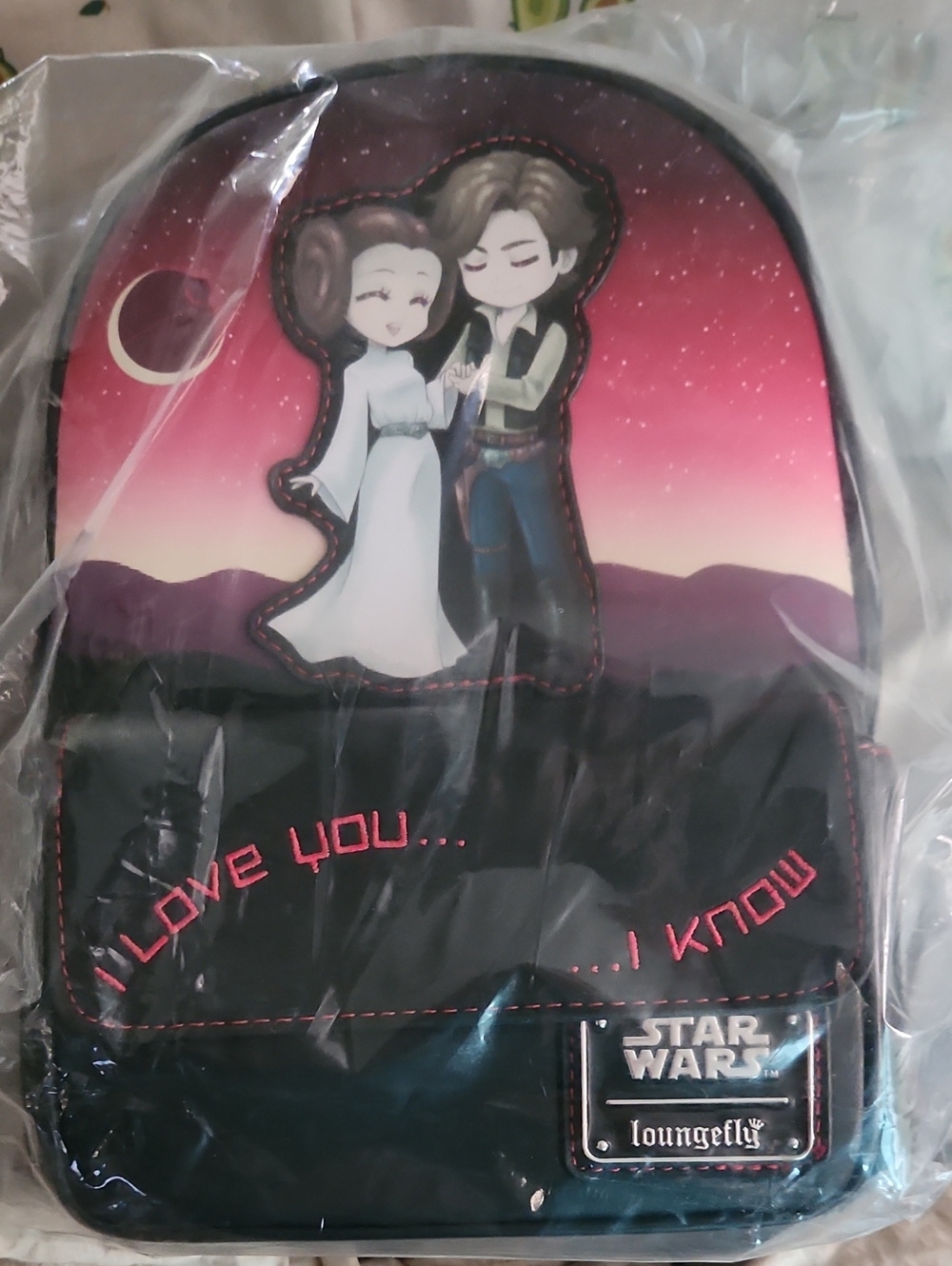 Loungefly Star Wars I Love You Backpack